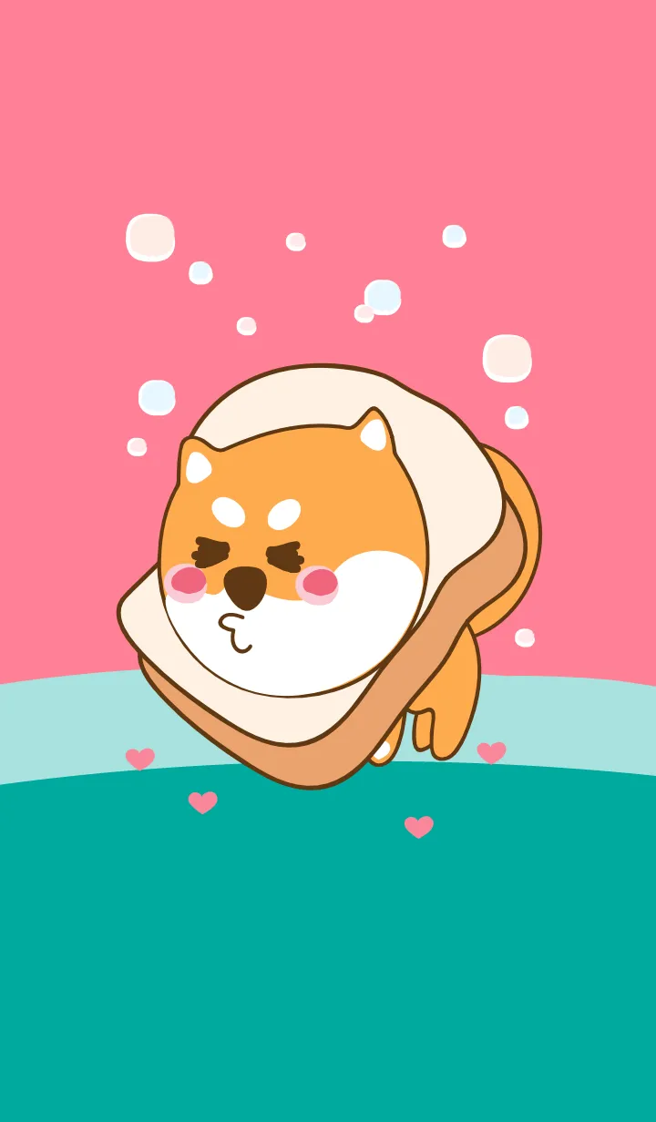 [LINE着せ替え] Cute Cute Shiba theme 62の画像1