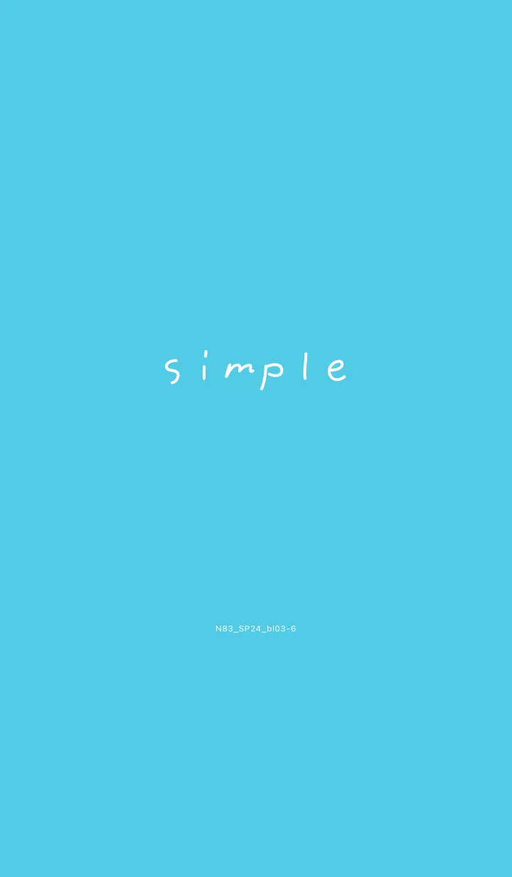 [LINE着せ替え] N83_24_ブルー3-6の画像1