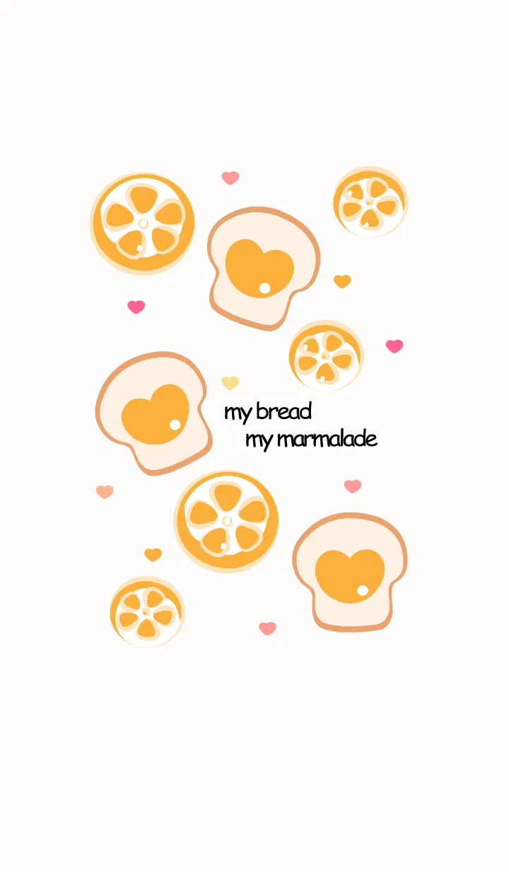 [LINE着せ替え] Mini bread with marmalade 14の画像1