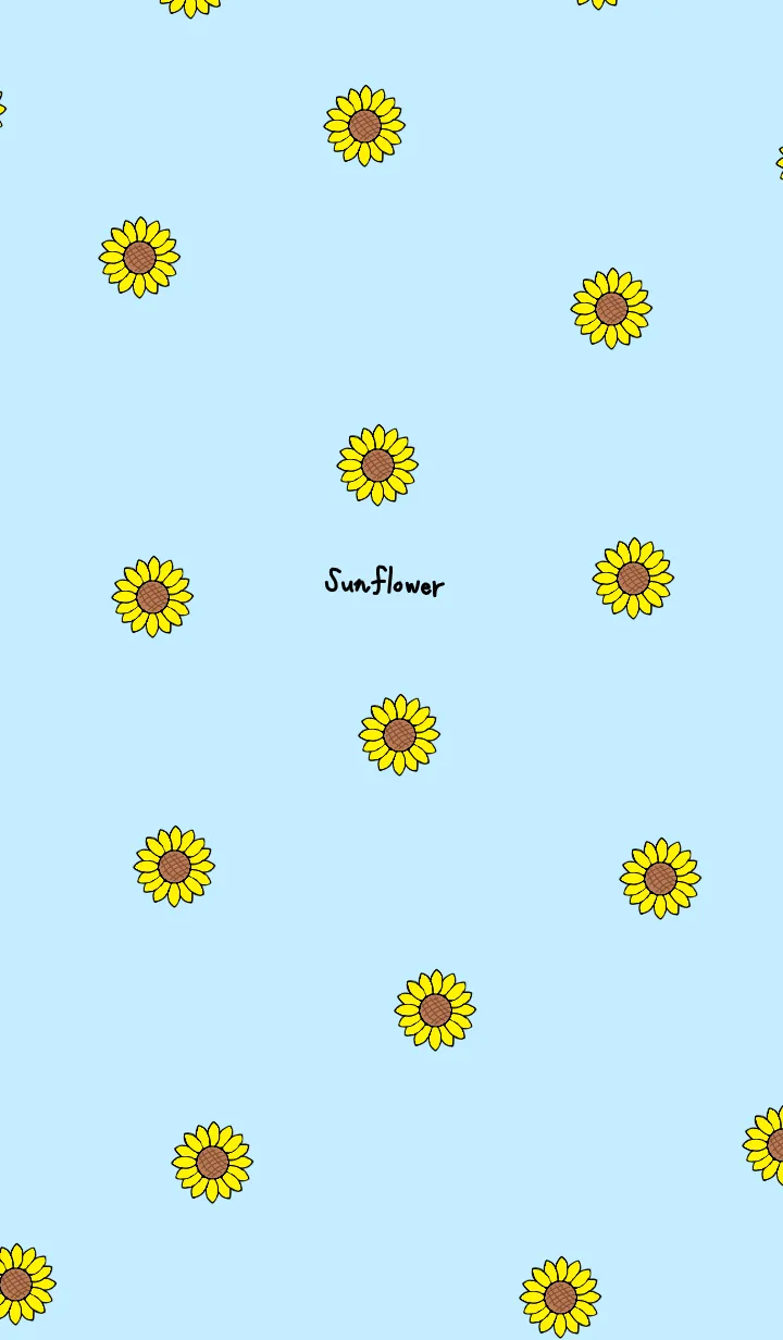 [LINE着せ替え] ひまわり大好き 夏の画像1