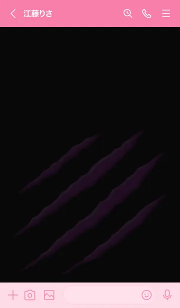 [LINE着せ替え] クローマークス-ピンク-の画像3