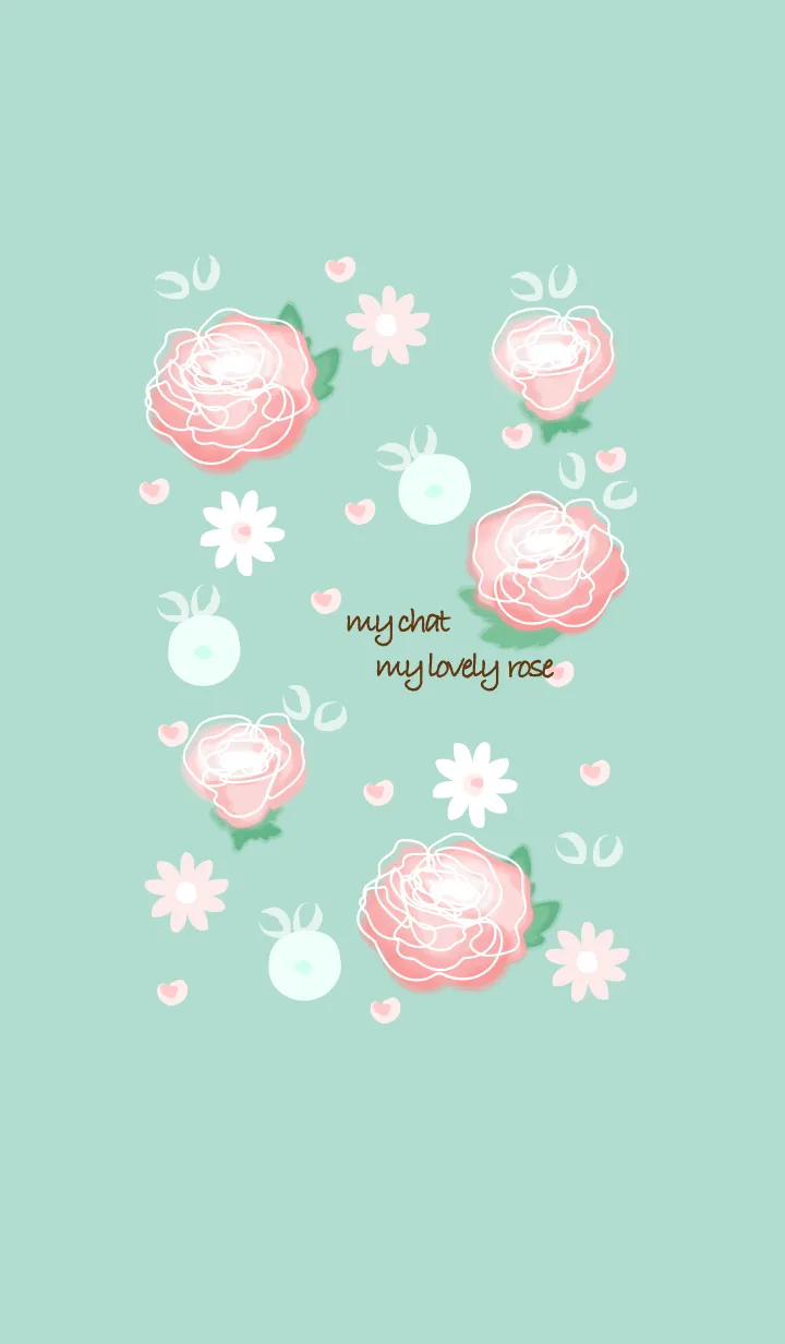 [LINE着せ替え] Little roses little happiness 15の画像1