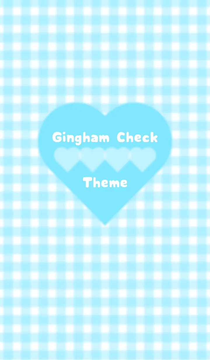 [LINE着せ替え] Gingham Check Theme ♡ -2021- 38の画像1