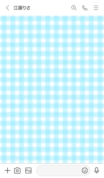 [LINE着せ替え] Gingham Check Theme ♡ -2021- 38の画像3