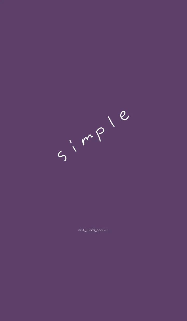 [LINE着せ替え] n84_26_パープル5-3の画像1