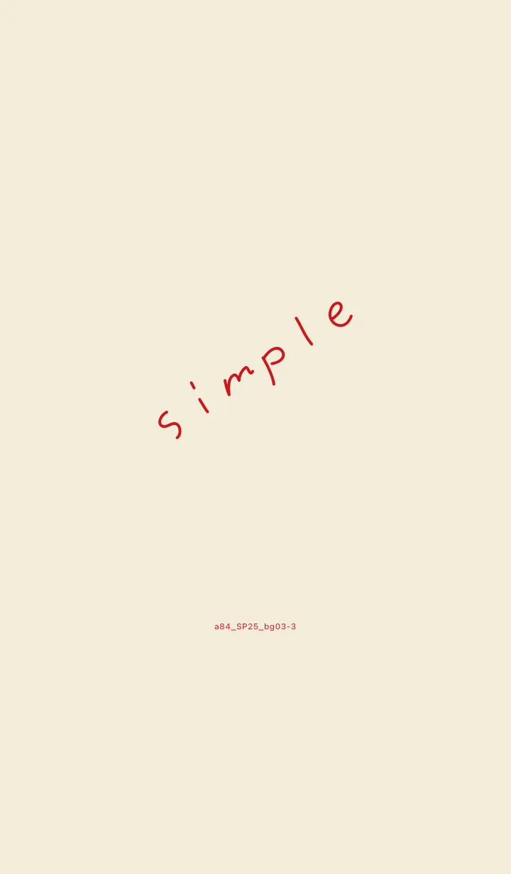 [LINE着せ替え] a84_25_ベージュ3-3の画像1