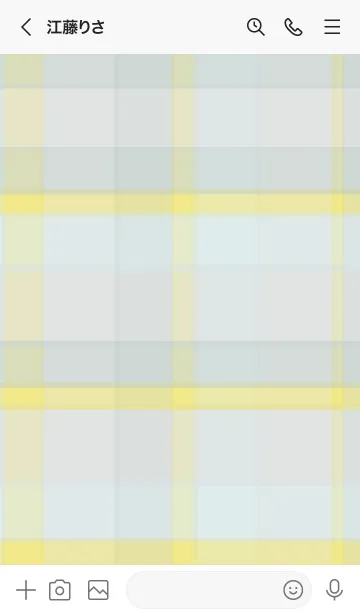 [LINE着せ替え] くすみカラーチェック6の画像3