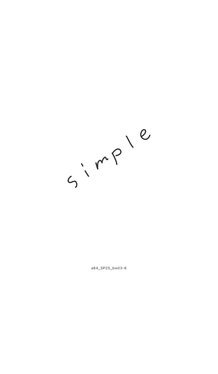 [LINE着せ替え] a84_25_黒/白3-6の画像1