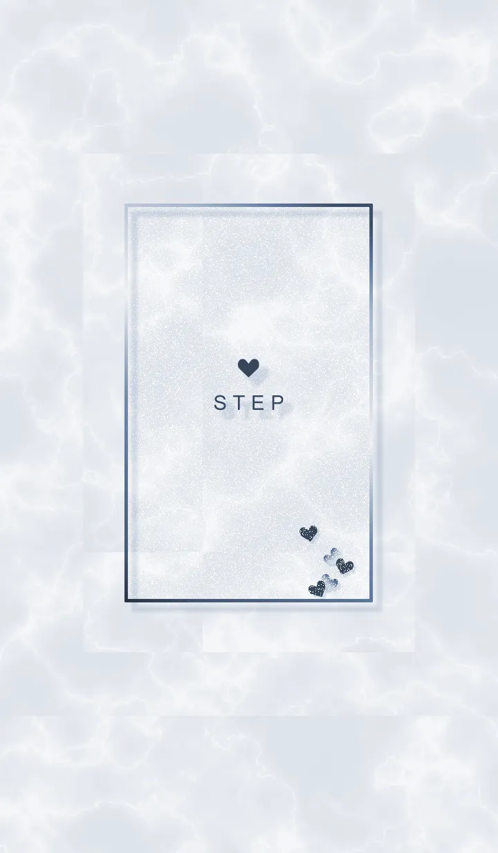 [LINE着せ替え] ～大人女子の大理石2♥ブルー11_1～の画像1