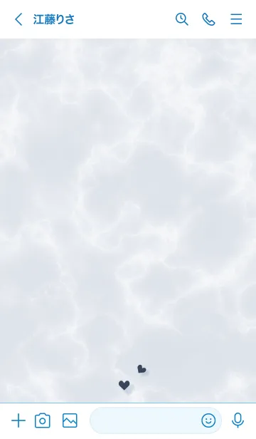 [LINE着せ替え] ～大人女子の大理石2♥ブルー11_1～の画像3