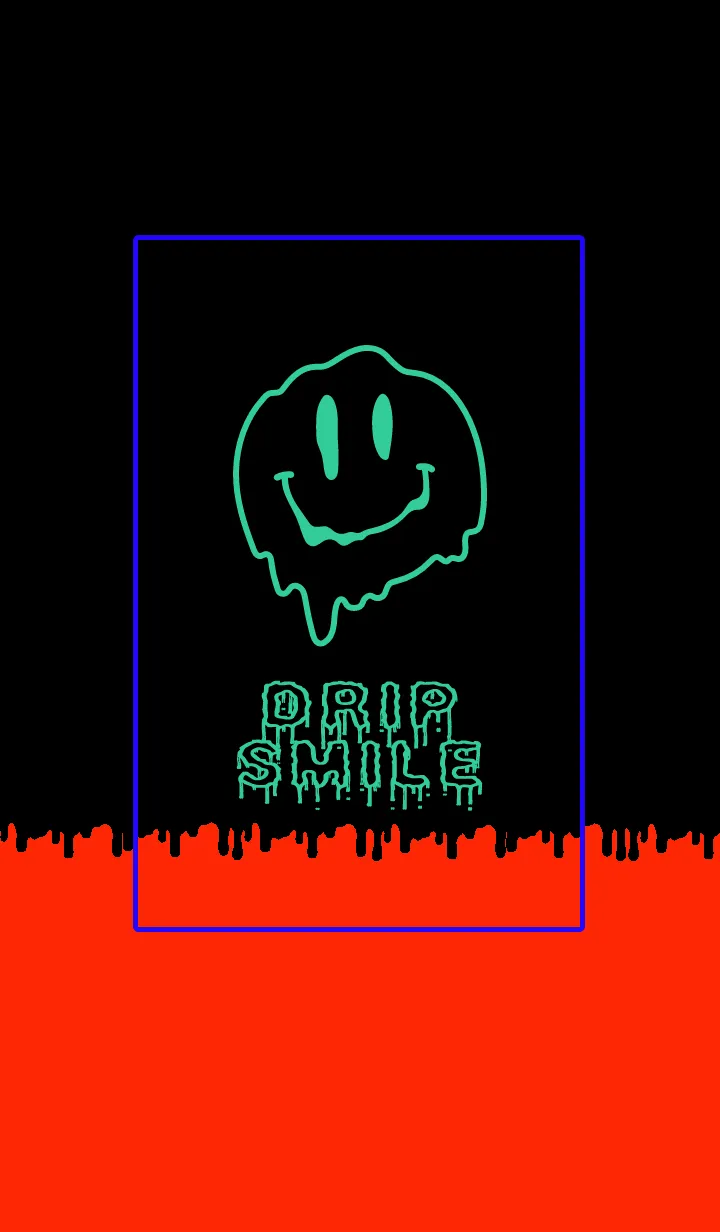 [LINE着せ替え] ドリップ スマイル 26の画像1