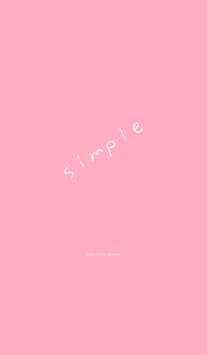 [LINE着せ替え] N84_24_ピンク4-9の画像1