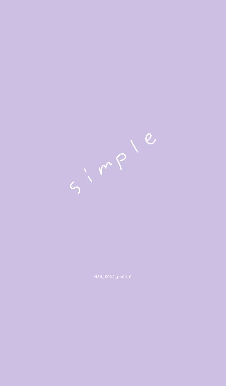 [LINE着せ替え] N84_24_パープル4-9の画像1