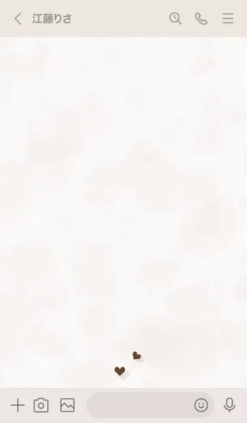 [LINE着せ替え] ～大人女子の大理石2♥ベージュ18_1～の画像3