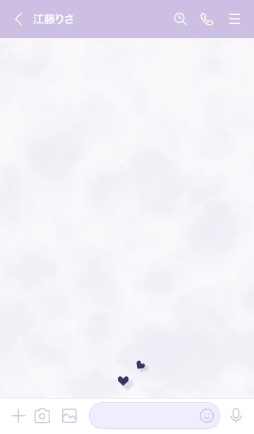 [LINE着せ替え] ～大人女子の大理石2♥パープル23_1～の画像3