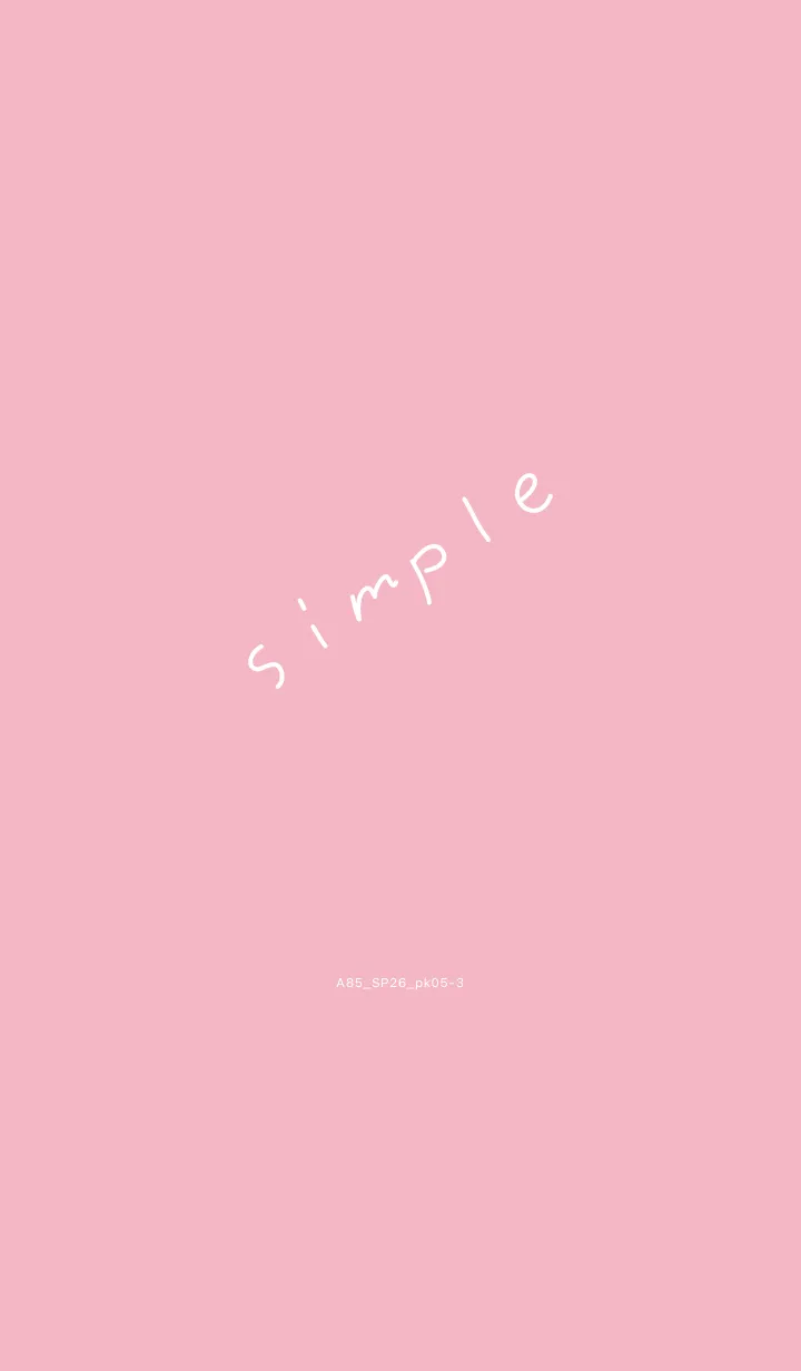 [LINE着せ替え] A85.26_ピンク5-3の画像1