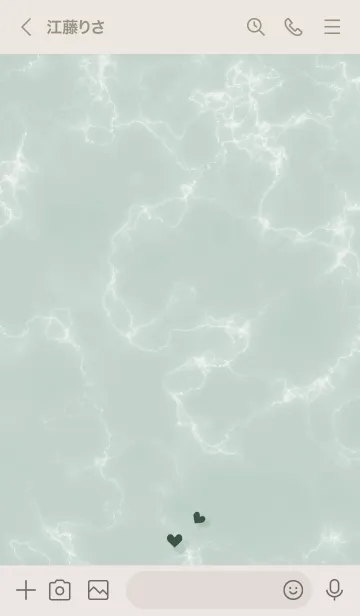 [LINE着せ替え] ～大人女子の大理石2♥グリーン30_1～の画像3