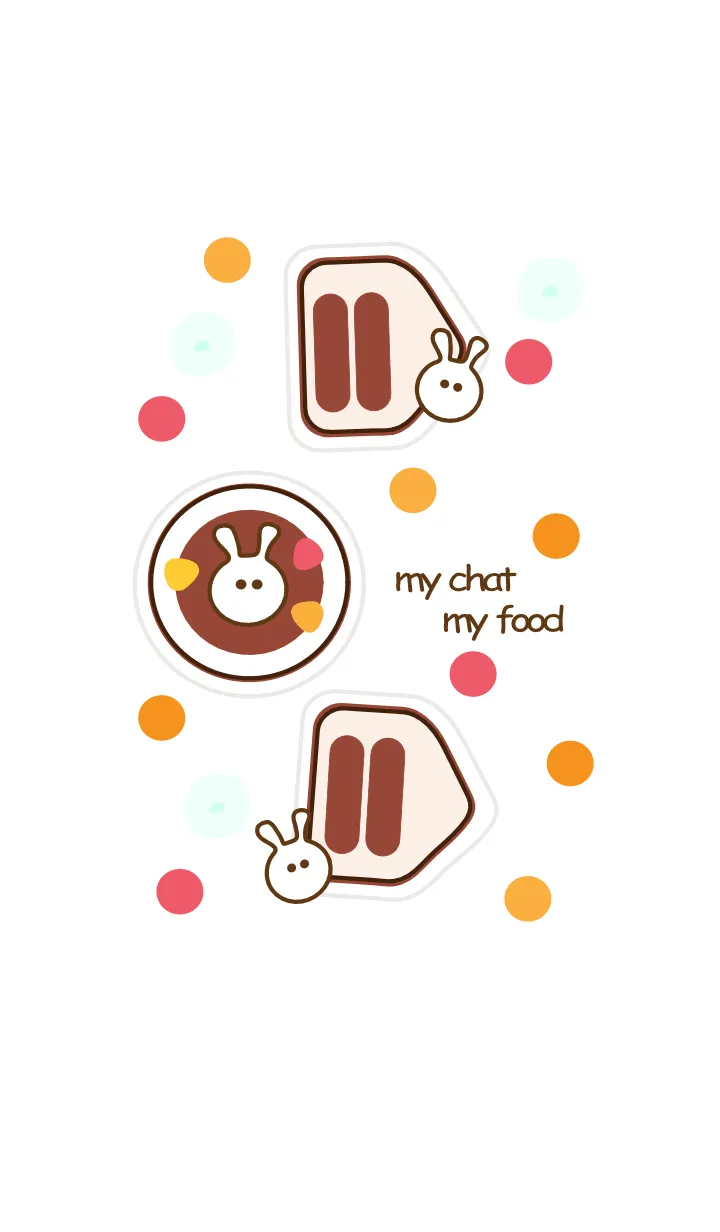 [LINE着せ替え] Japanese curry & Sandwich 6の画像1