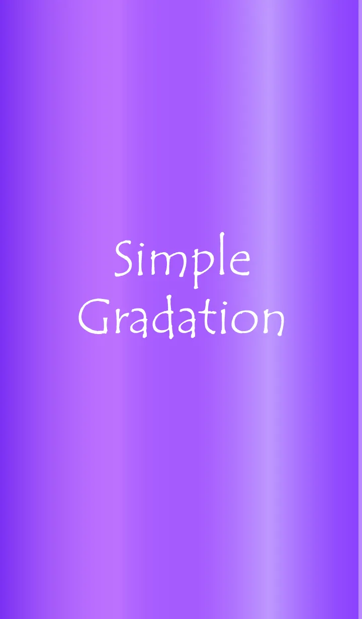 [LINE着せ替え] Simple Gradation -GlossyPurple 5-の画像1