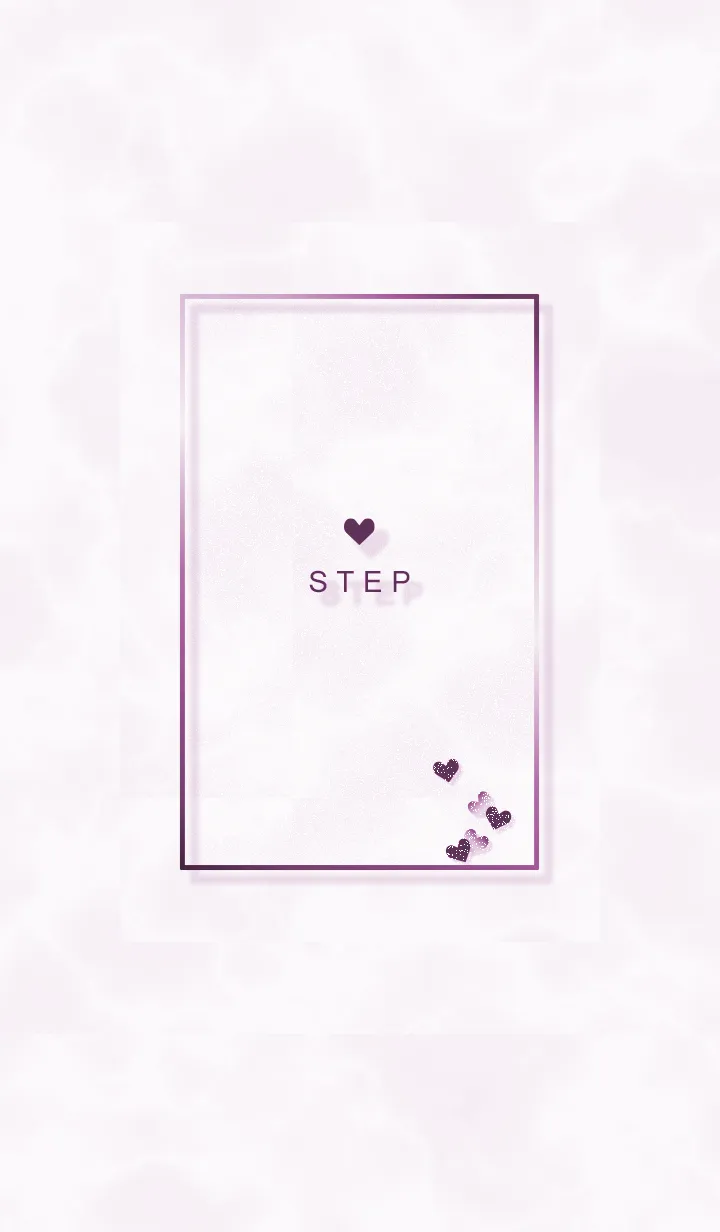 [LINE着せ替え] ～大人女子の大理石2♥パープル24_1～の画像1