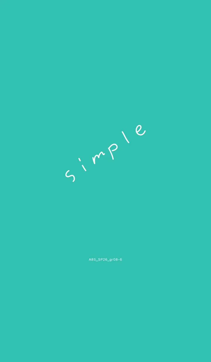 [LINE着せ替え] A85.26_グリーン8-6の画像1