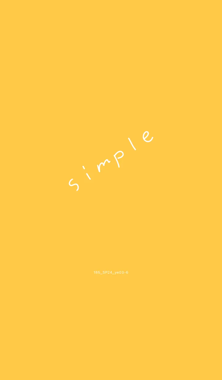 [LINE着せ替え] 185.24_イエロー3-6の画像1