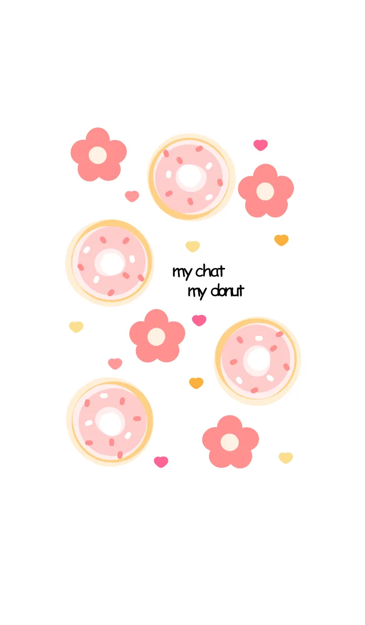 [LINE着せ替え] Donut Donut Donut 15 ！の画像1