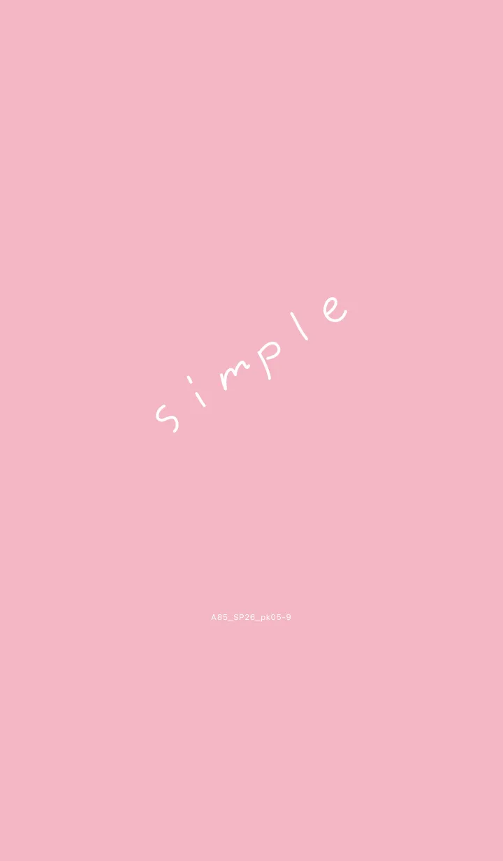 [LINE着せ替え] A85.26_ピンク5-9の画像1