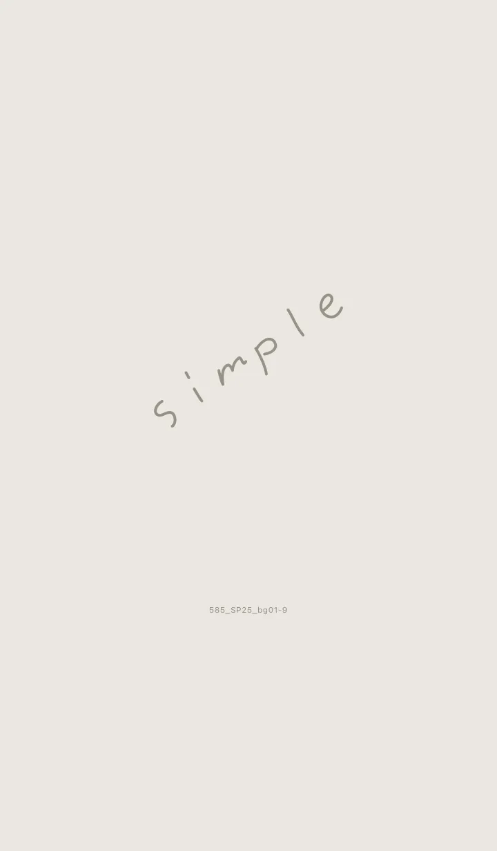 [LINE着せ替え] 585.25_ベージュ1-9の画像1