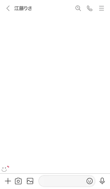 [LINE着せ替え] 可愛いスマイルリボン＊ホワイトの画像3