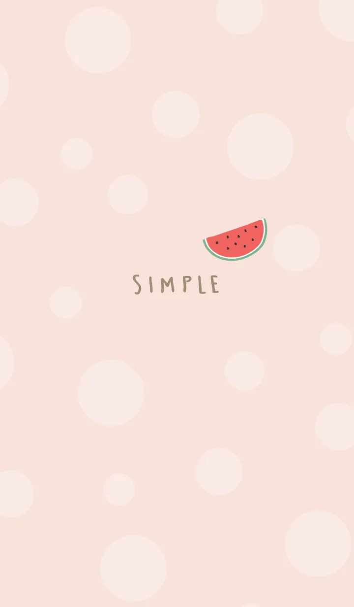 [LINE着せ替え] スイカが好き！7の画像1