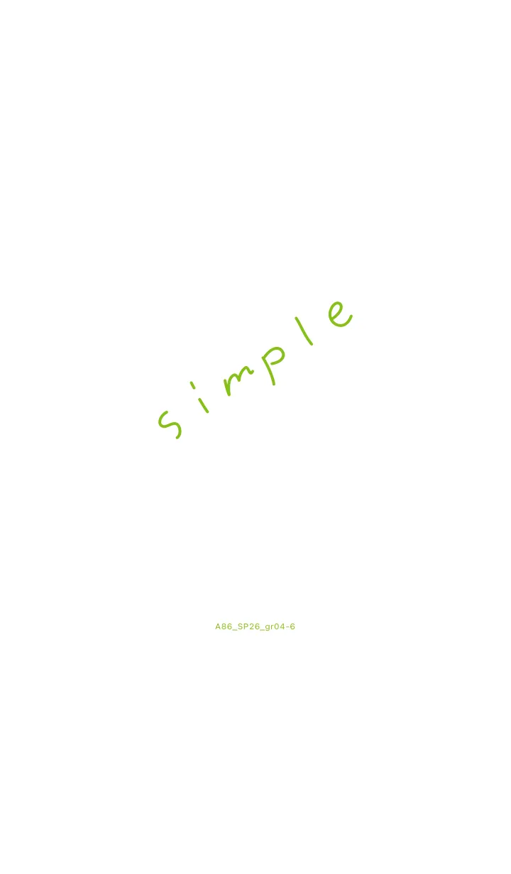 [LINE着せ替え] A86.26_グリーン4-6の画像1