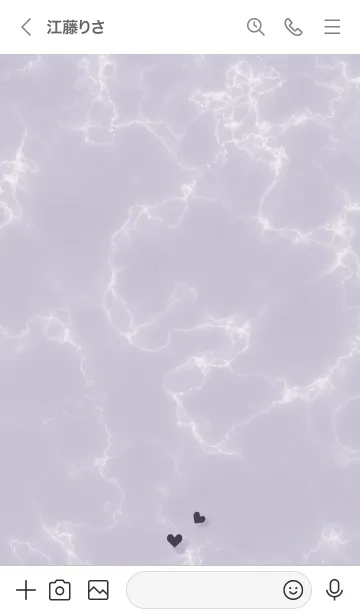 [LINE着せ替え] ～大人女子の大理石2♥パープル34_1～の画像3