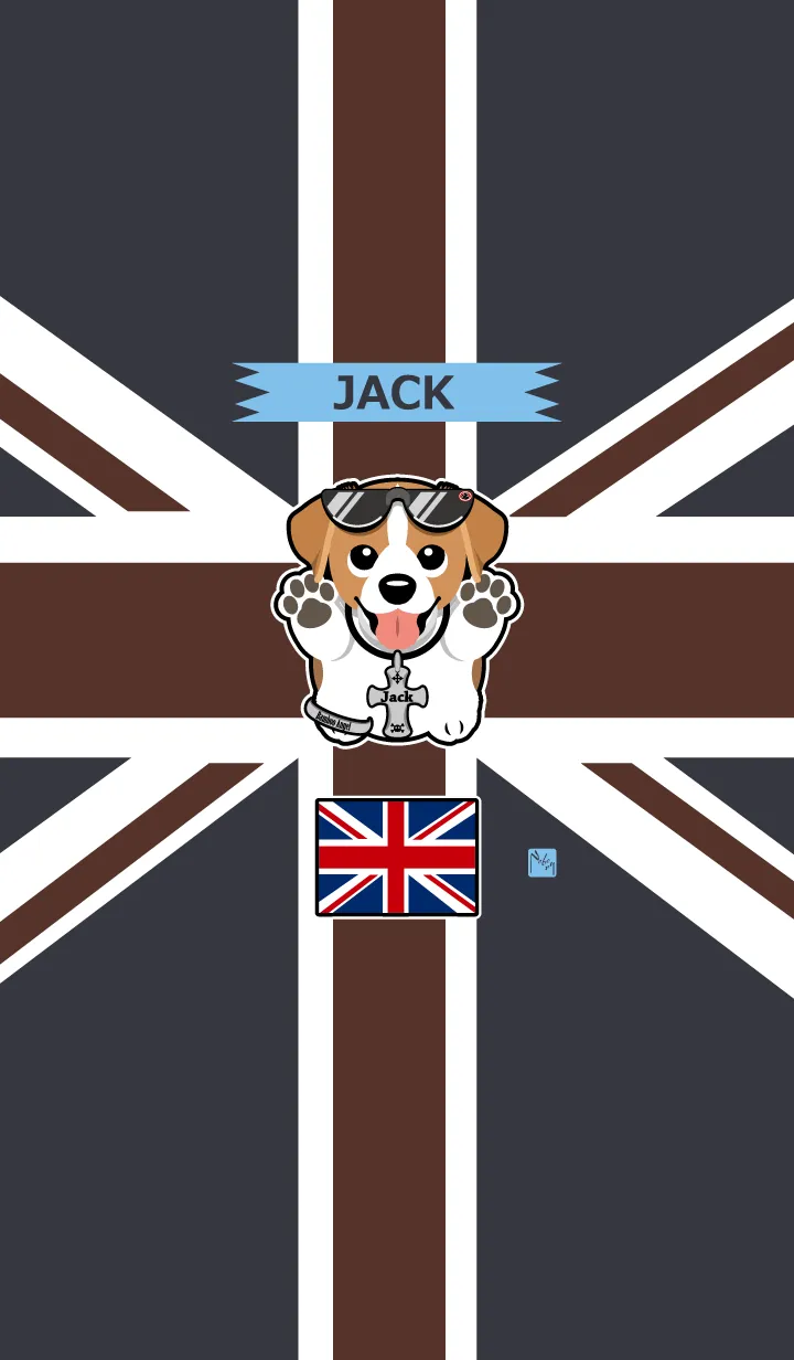 [LINE着せ替え] ジャックラッセルテリア スムースの画像1