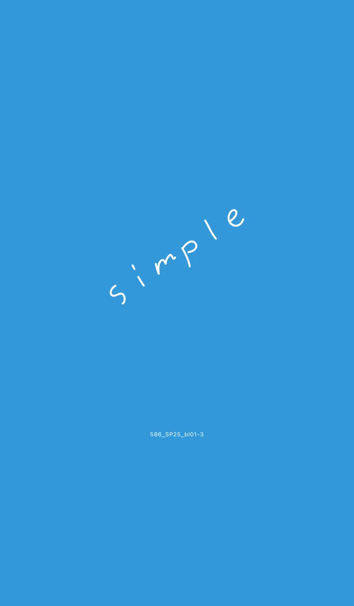 [LINE着せ替え] 586.25_ブルー1-3の画像1