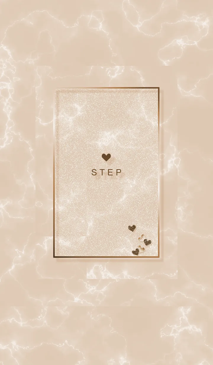 [LINE着せ替え] ～大人女子の大理石2♥ベージュ37_1～の画像1