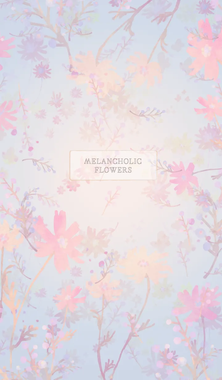 [LINE着せ替え] Melancholic Flowers 21の画像1