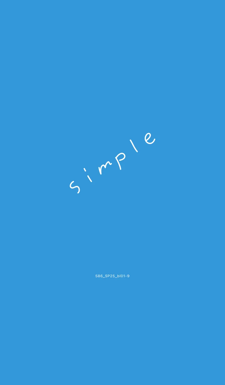 [LINE着せ替え] 586.25_ブルー1-9の画像1