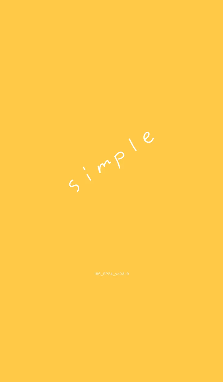 [LINE着せ替え] 186.24_イエロー3-9の画像1