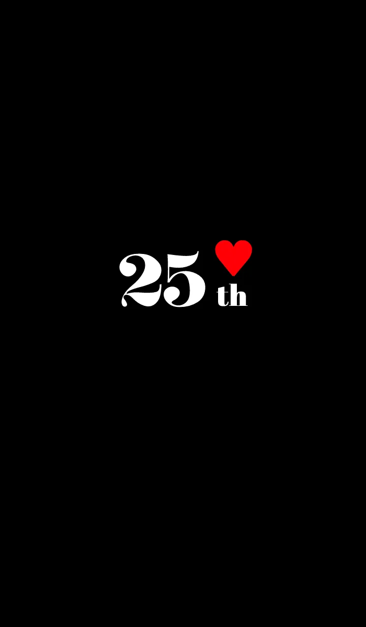 [LINE着せ替え] 25 th 16の画像1