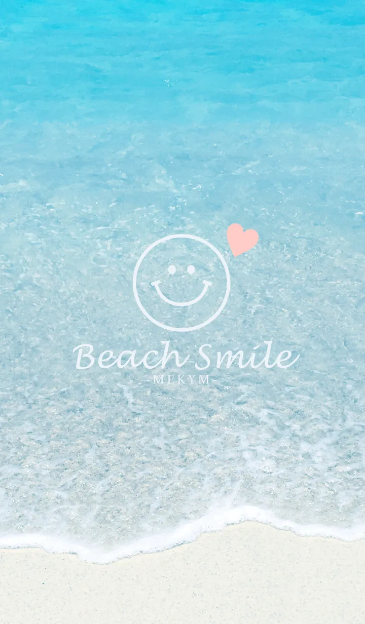 [LINE着せ替え] Love Beach Smile.MEKYMの画像1