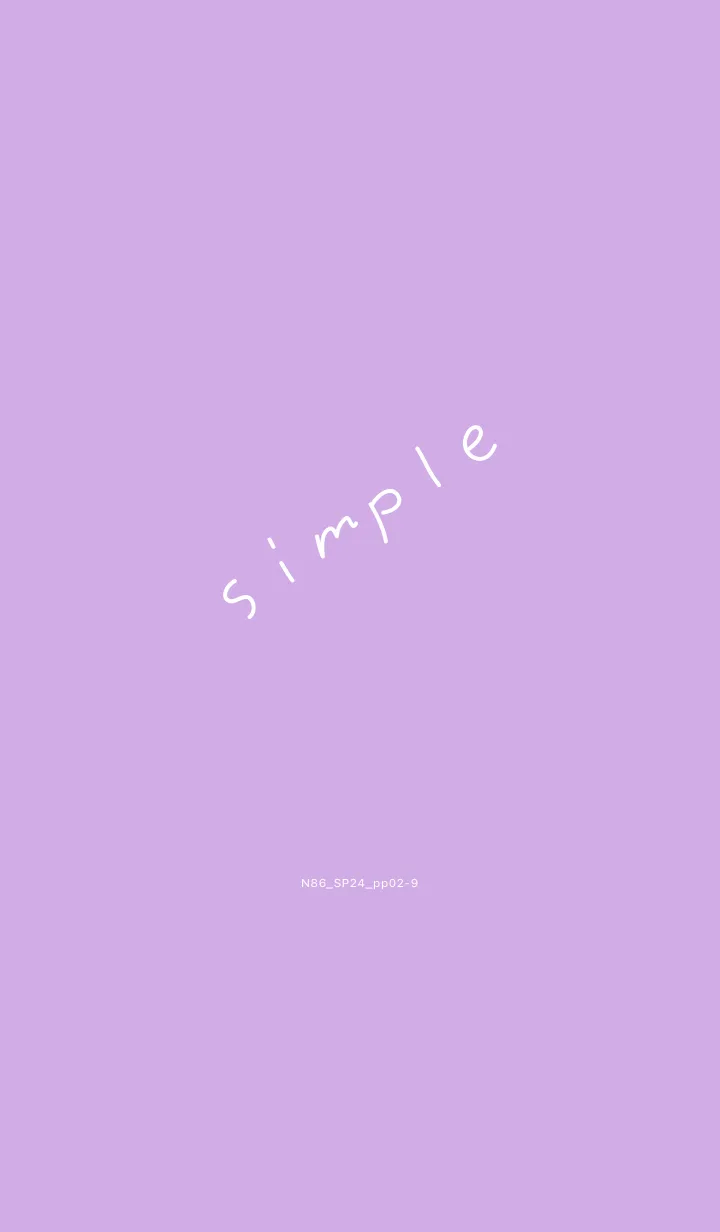 [LINE着せ替え] N86_24_パープル2-9の画像1