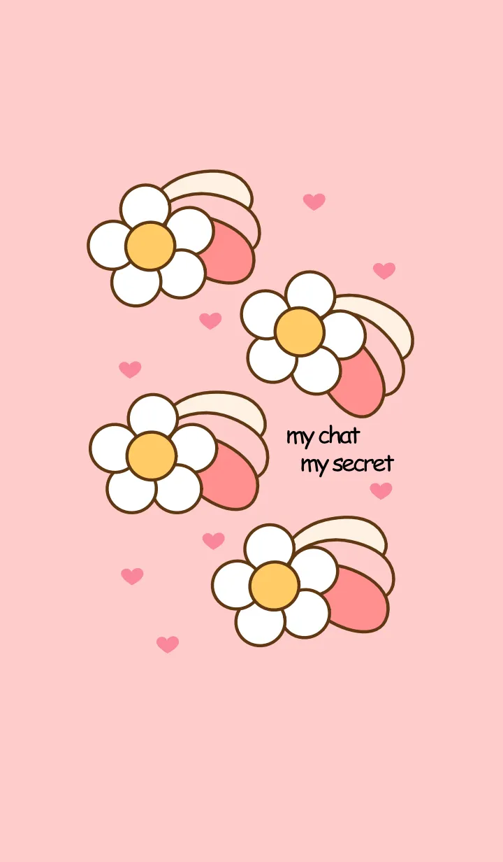 [LINE着せ替え] Flower stars 13の画像1