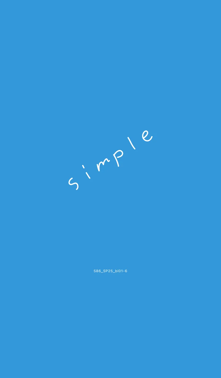 [LINE着せ替え] 586.25_ブルー1-6の画像1