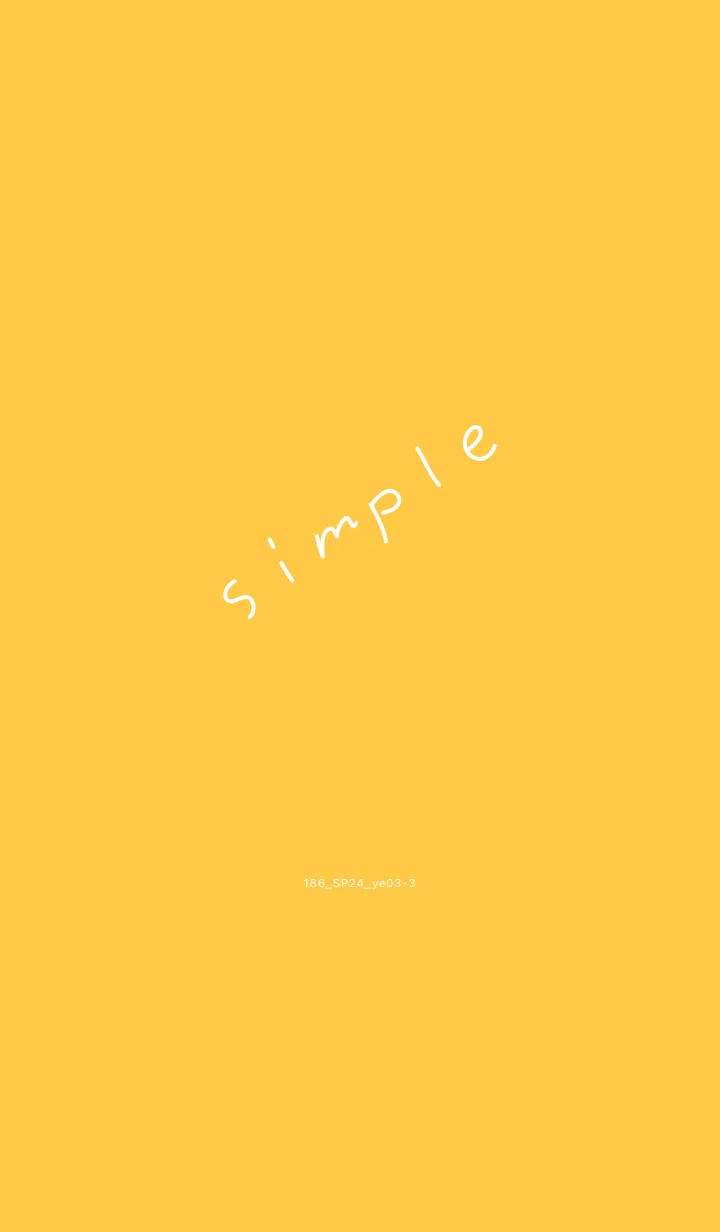 [LINE着せ替え] 186.24_イエロー3-3の画像1