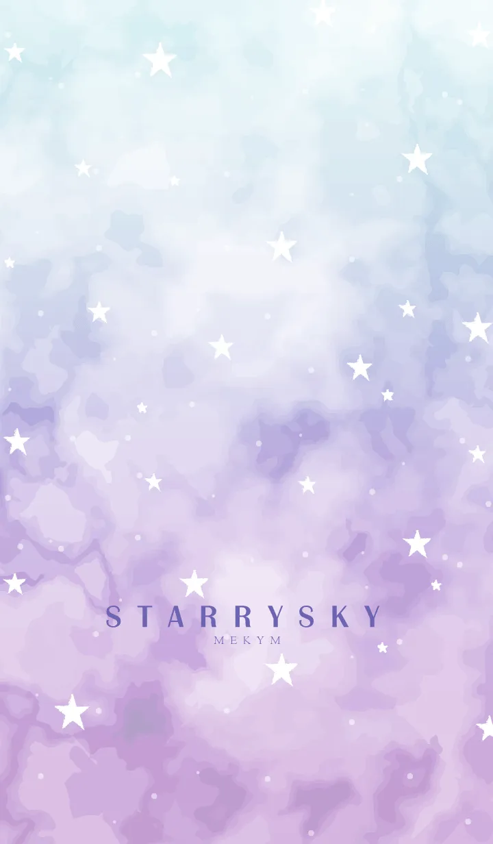 [LINE着せ替え] STARRY SKY-MEKYM 25の画像1