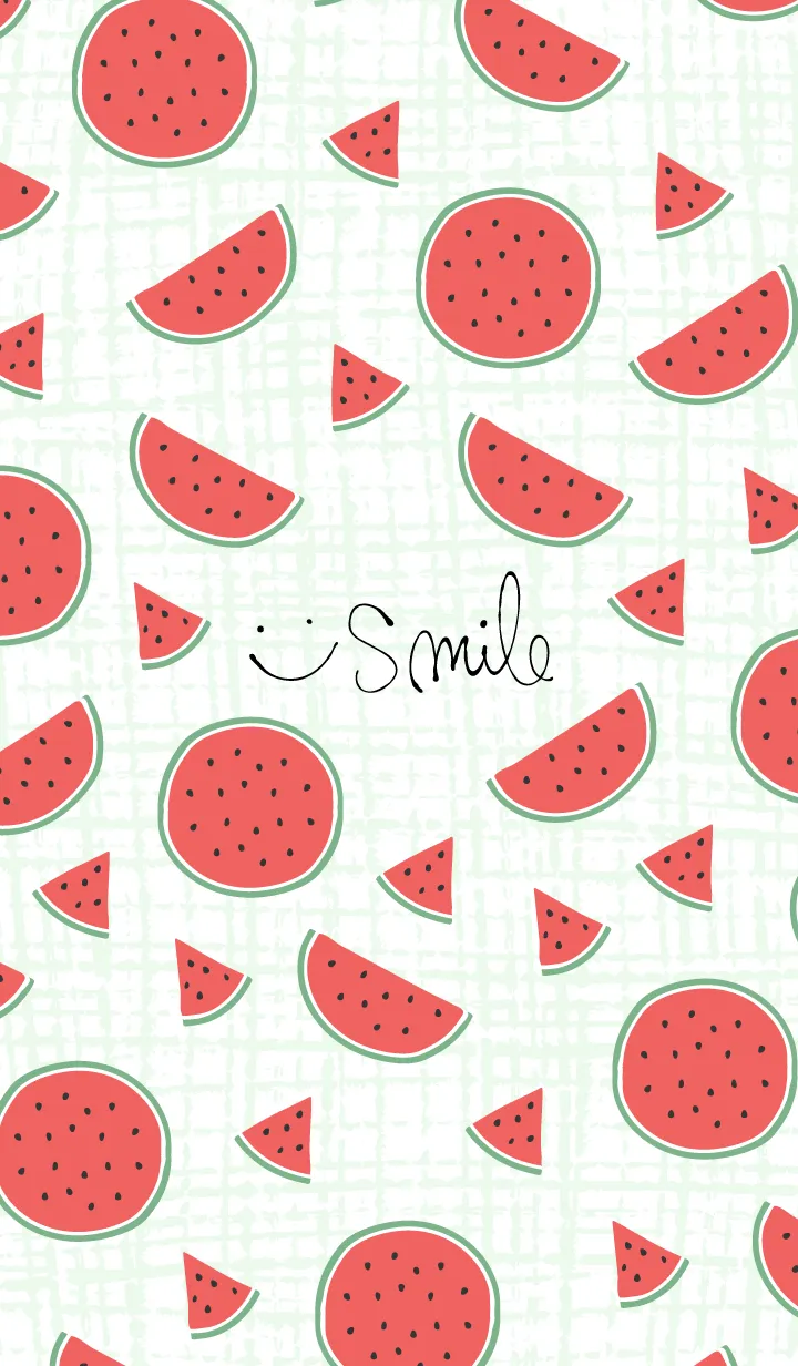 [LINE着せ替え] スイカ グリーン2の画像1