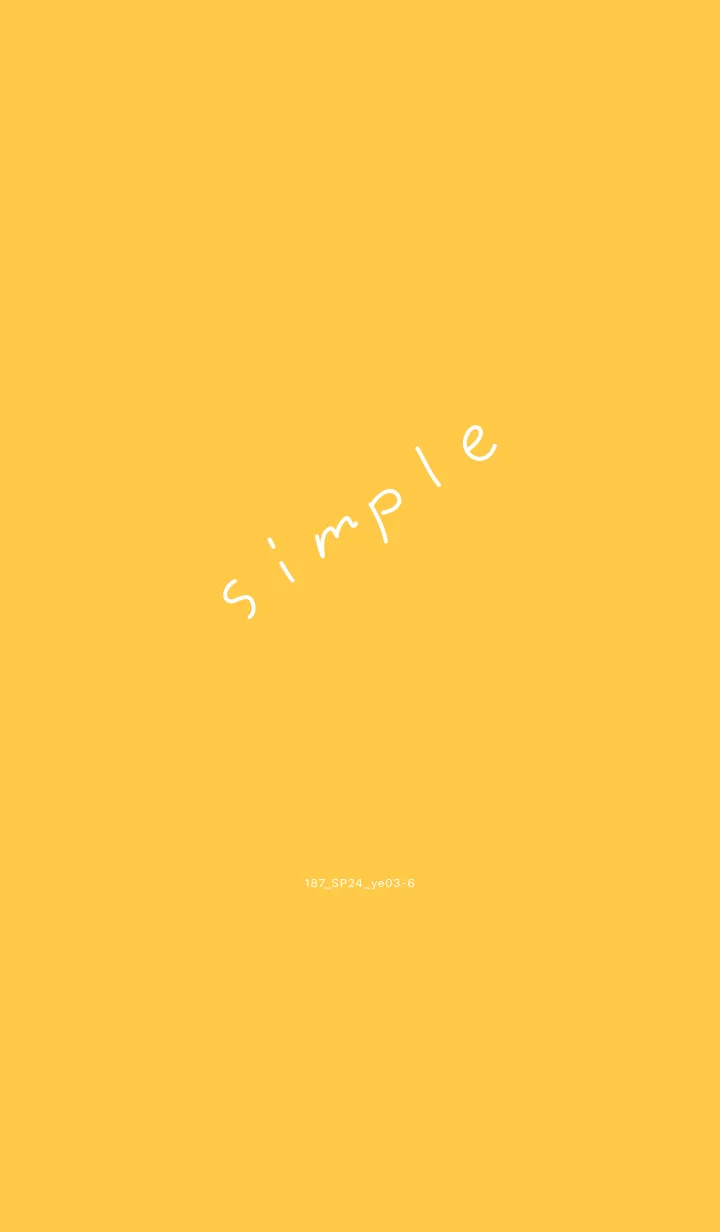 [LINE着せ替え] 187.24_イエロー3-6の画像1