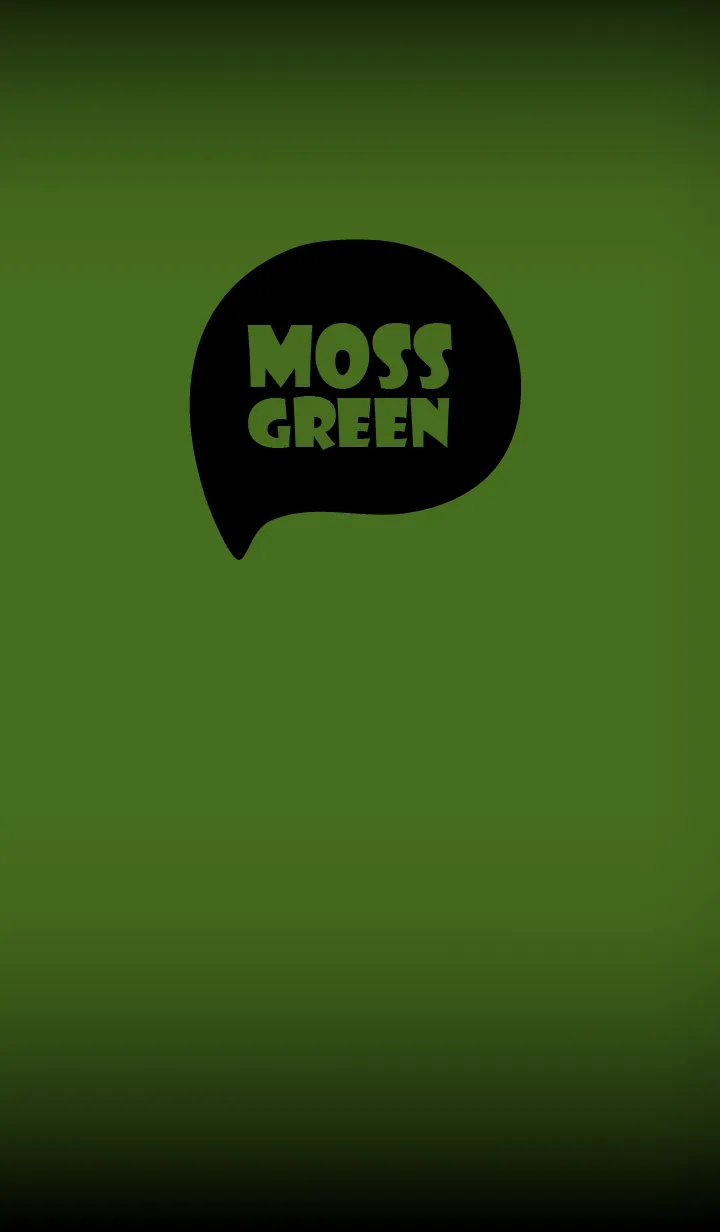 [LINE着せ替え] Moss Green and Black Ver.8 (JP)の画像1