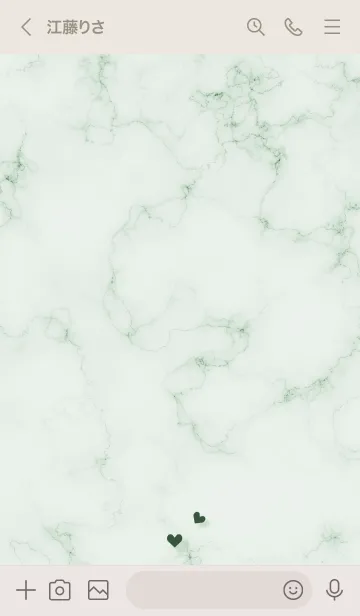 [LINE着せ替え] ～大人女子の大理石2♥グリーン53_1～の画像3